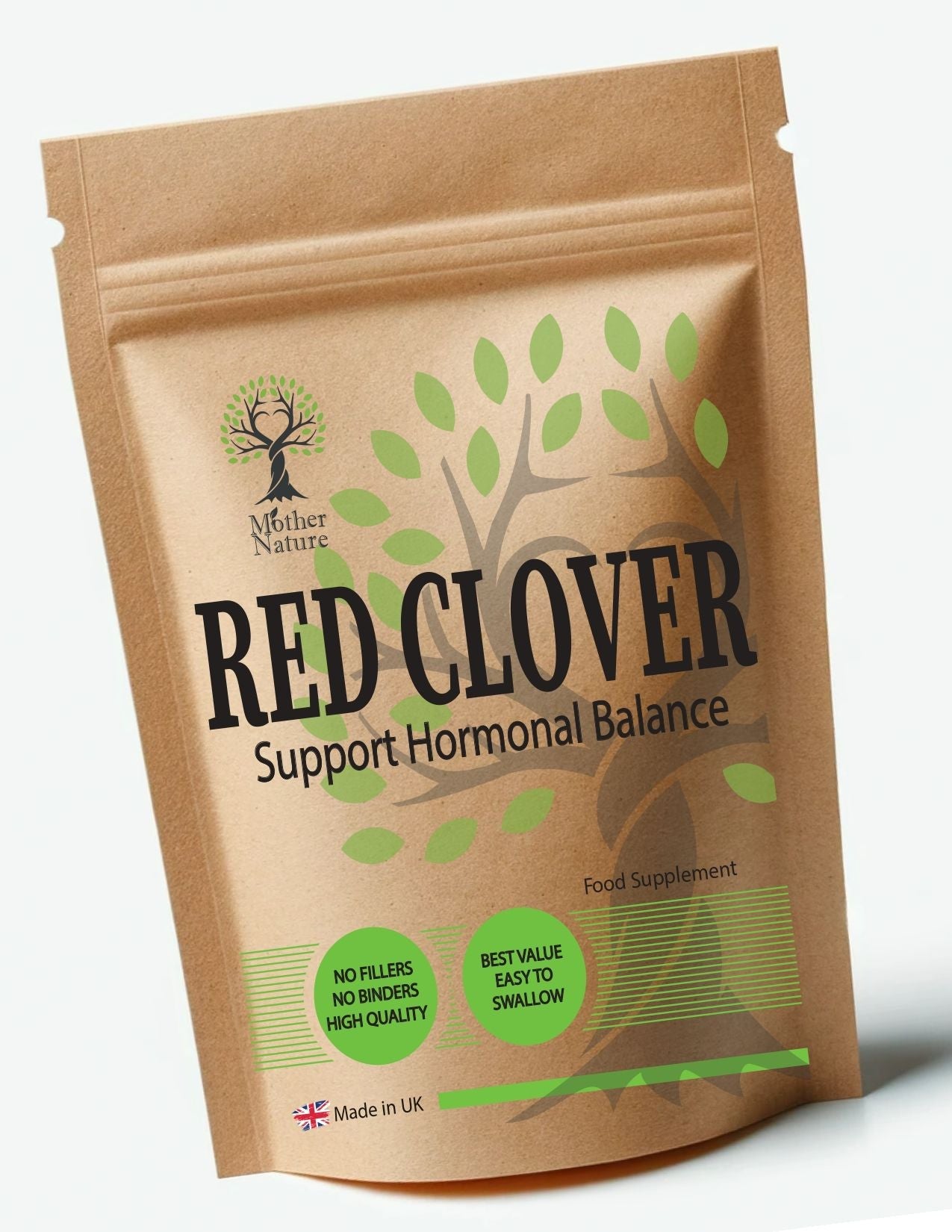 Red Clover Extract 500 mg – Mother Nature - MOTHER NATURE SUPPLEMENTSRed Clover Extract 500 mg – Mother NatureDiet Supplementss