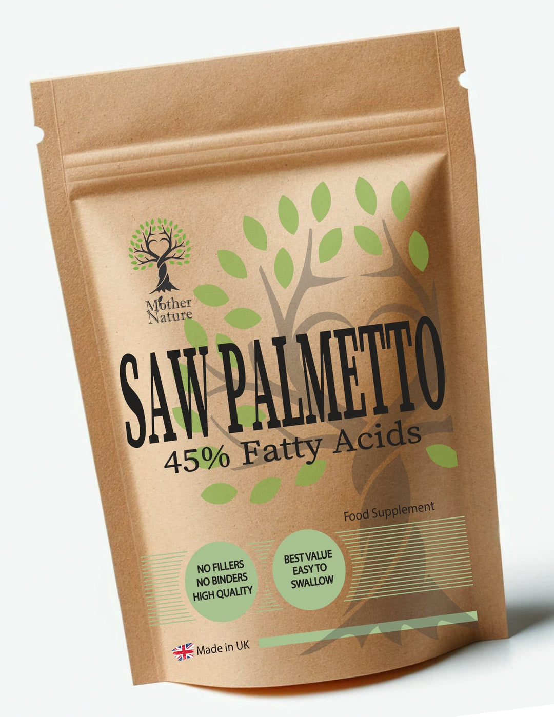 Saw Palmetto 400 mg – Mother Nature - MOTHER NATURE SUPPLEMENTSSaw Palmetto 400 mg – Mother NatureDiet Supplements