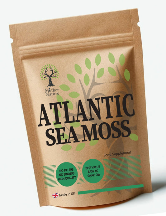 Sea Moss Capsules 500mg Genuine 100% Clean Natural Chondrus Crispus Powder Best Vegan Supplemnts Eco - friendly Holistic Health - MOTHER NATURE SUPPLEMENTSSea Moss Capsules 500mg Genuine 100% Clean Natural Chondrus Crispus Powder Best Vegan Supplemnts Eco - friendly Holistic HealthDiet Supplementss