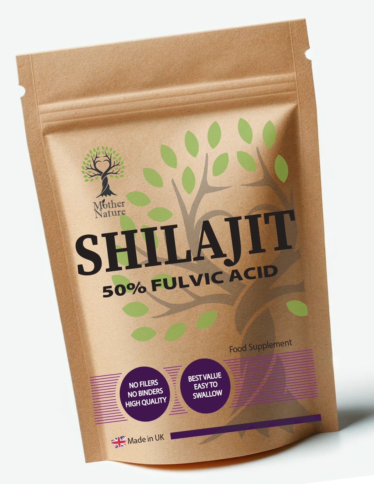 Shilajit Extract 500mg High Potency 50 x Stronger Clean Himalayan Shilajit Supplement Natural Vegan - MOTHER NATURE SUPPLEMENTSShilajit Extract 500mg High Potency 50 x Stronger Clean Himalayan Shilajit Supplement Natural VeganDiet Supplementss