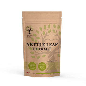 Stinging Nettle Leaf Capsules 600mg UK Genuine Natural Nettlle Supplement Vegan - MOTHER NATURE SUPPLEMENTSStinging Nettle Leaf Capsules 600mg UK Genuine Natural Nettlle Supplement Vegan