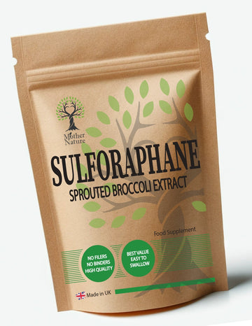 Sulforaphane 2000mcg High Potency Clean Natural Sprouted Broccoli Extract Eco - friendly Best Vegan Supplements Plant - based Holistic Health - MOTHER NATURE SUPPLEMENTSSulforaphane 2000mcg High Potency Clean Natural Sprouted Broccoli Extract Eco - friendly Best Vegan Supplements Plant - based Holistic HealthDiet Supplementss