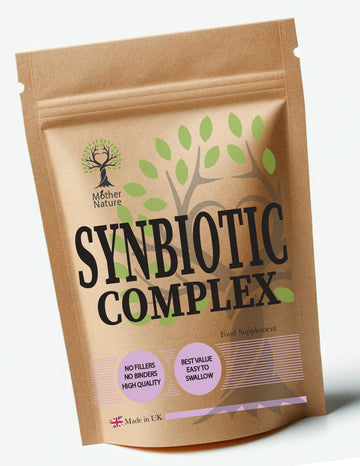 Synbiotic Complex – Advanced Probiotics, Prebiotics & Postbiotics for Gut Health – Mother Nature