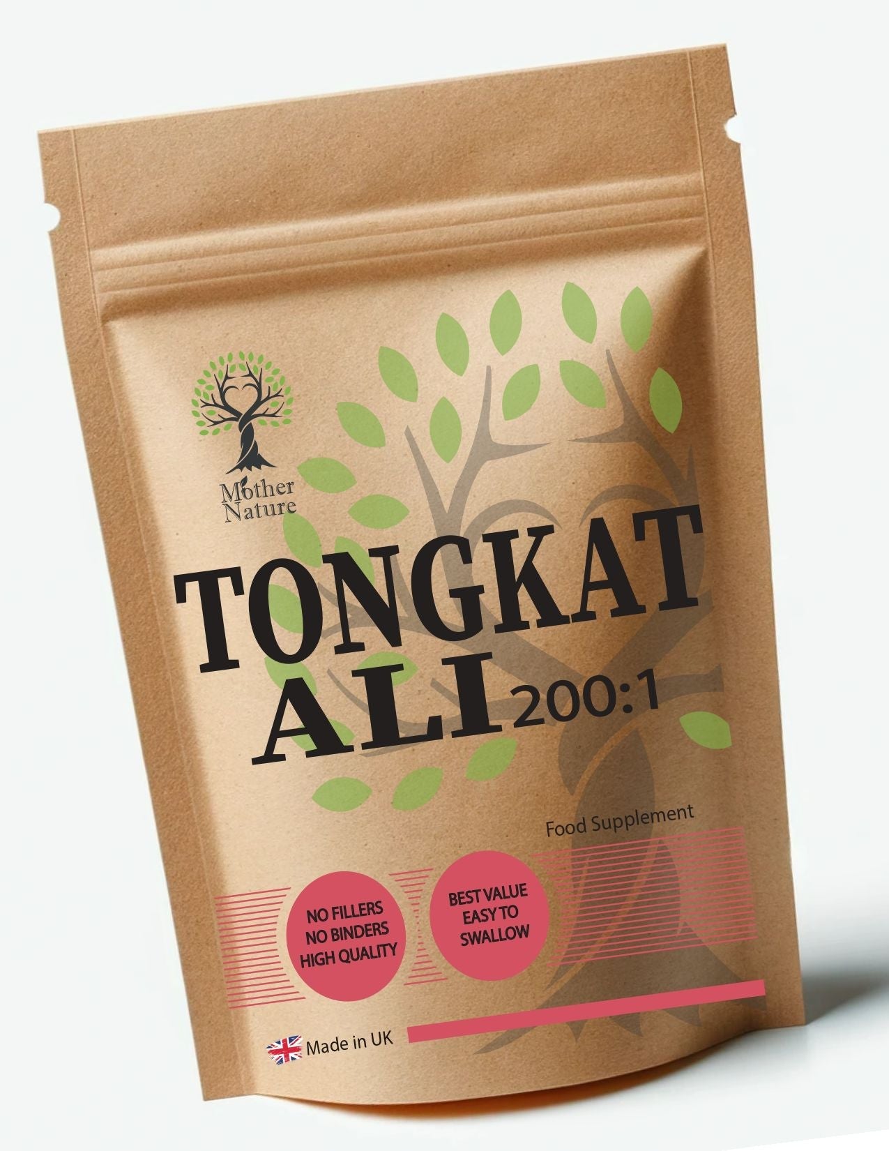 Tongkat Ali Capsules 200:1 Extract 2% Eurycomanone Clean Natural Tongkat Ali Powder Eco-friendly Best Vegan Supplements Plant-based Holistic Health - MOTHER NATURE SUPPLEMENTSTongkat Ali Capsules 200:1 Extract 2% Eurycomanone Clean Natural Tongkat Ali Powder Eco-friendly Best Vegan Supplements Plant-based Holistic HealthDiet Supplementss