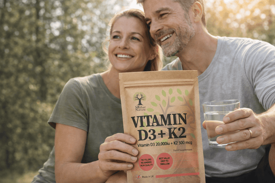 Vitamin D3 20000 IU + K2 MK Clean Natural Vegan Supplements – Mother Nature - MOTHER NATURE SUPPLEMENTSVitamin D3 20000 IU + K2 MK Clean Natural Vegan Supplements – Mother NatureDiet Supplementss