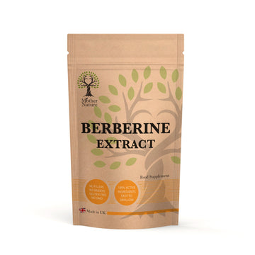 Berberine Extract 12250mg Vegan Capsules 350mg Extract 35:1 Natural Supplement