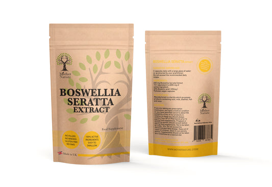 Boswellia Serrata Capsules 500mg Clean Natural Boswellia Powder Vegan Supplement