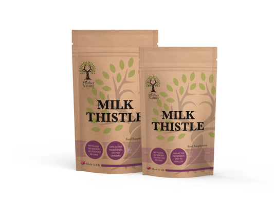 Milk Thistle Capsules 300mg Milk Thistle Powder 80% Silymarin Vegan Supplement