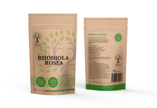 Rhodiola Rosea Powder 2940mg Rhodiola Rosea Capsules 5% Salidrosides Supplement